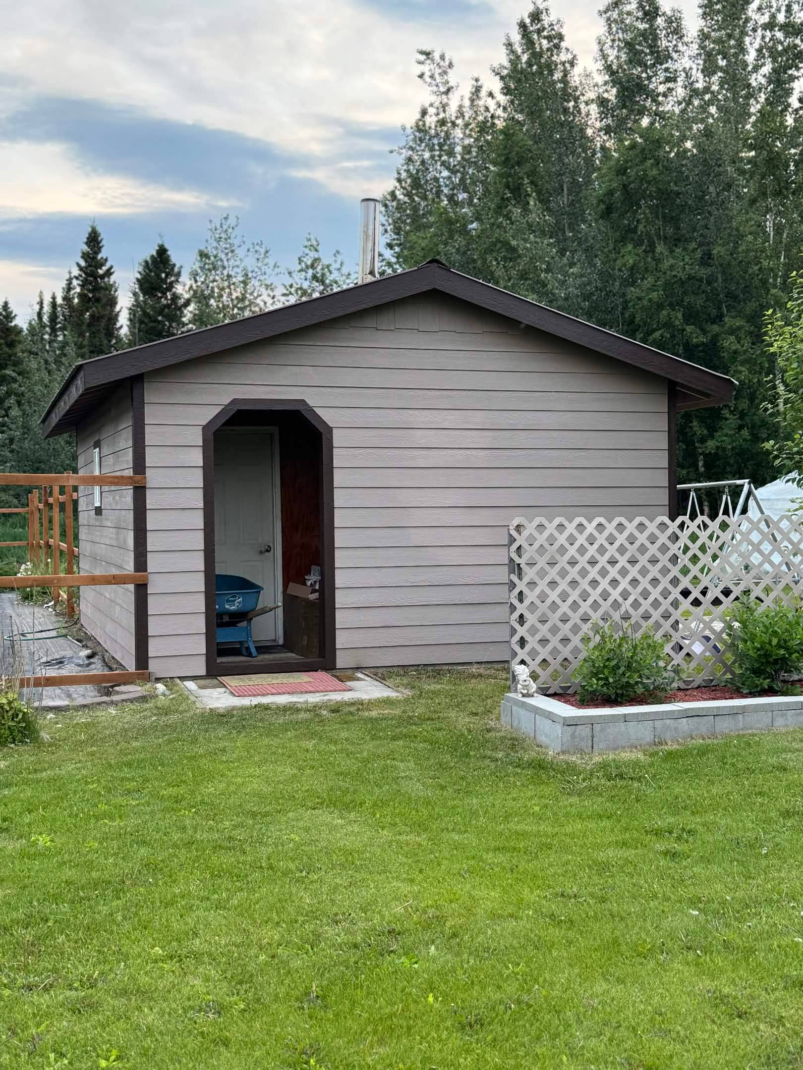 New construction project in progress, Fairbanks AK