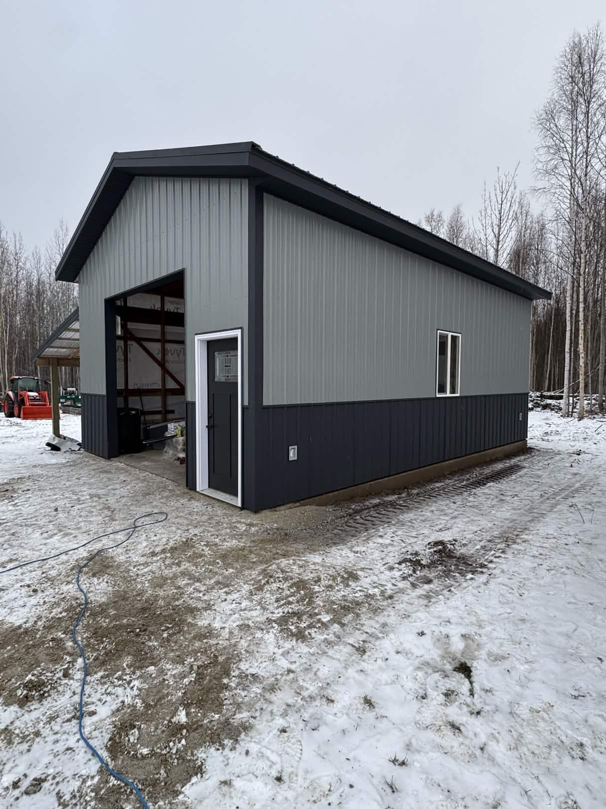 Golden Hammer Construction team and project site in Fairbanks, Alaska